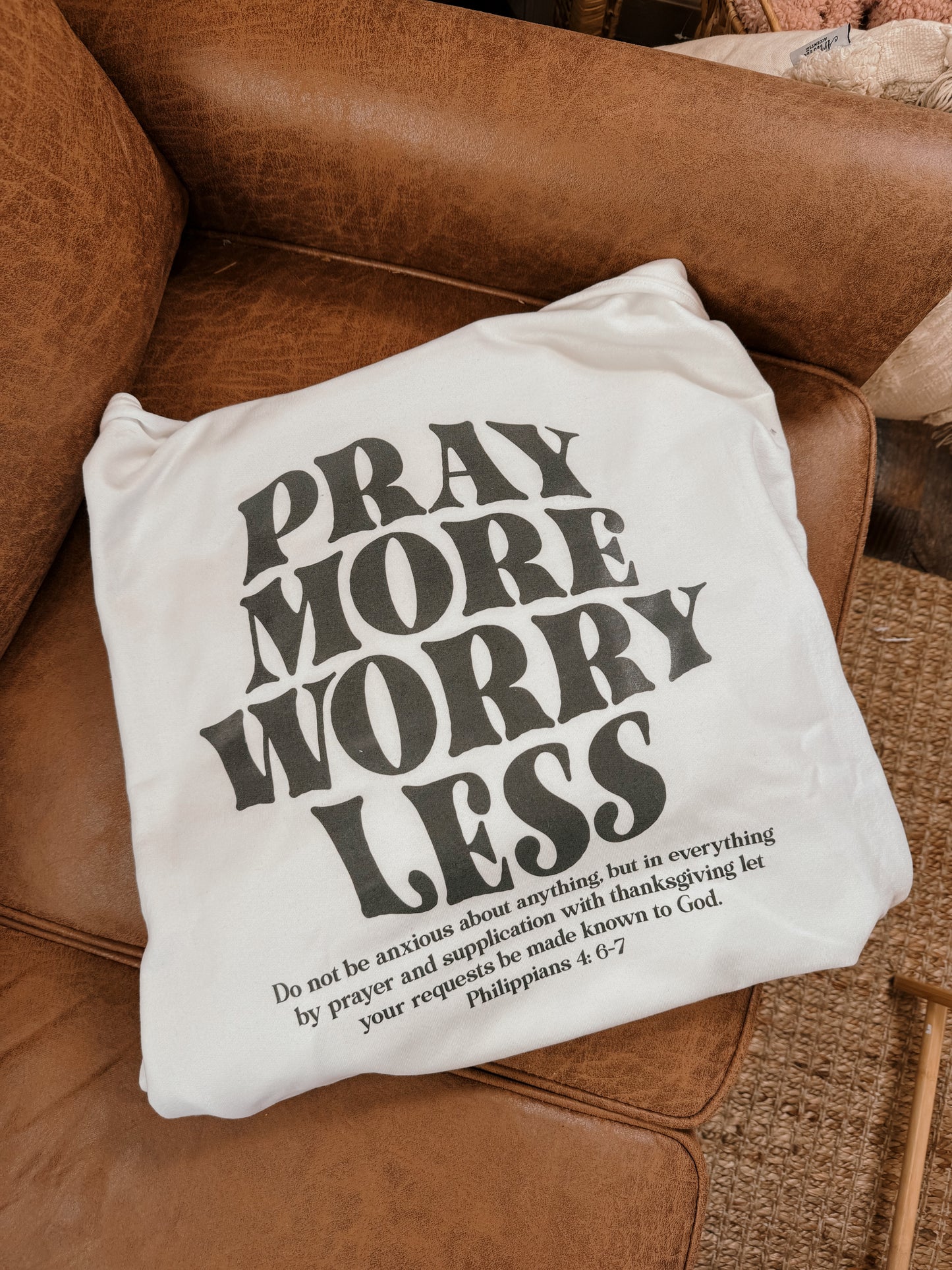 GOD PRAY MORE WORRY LESS