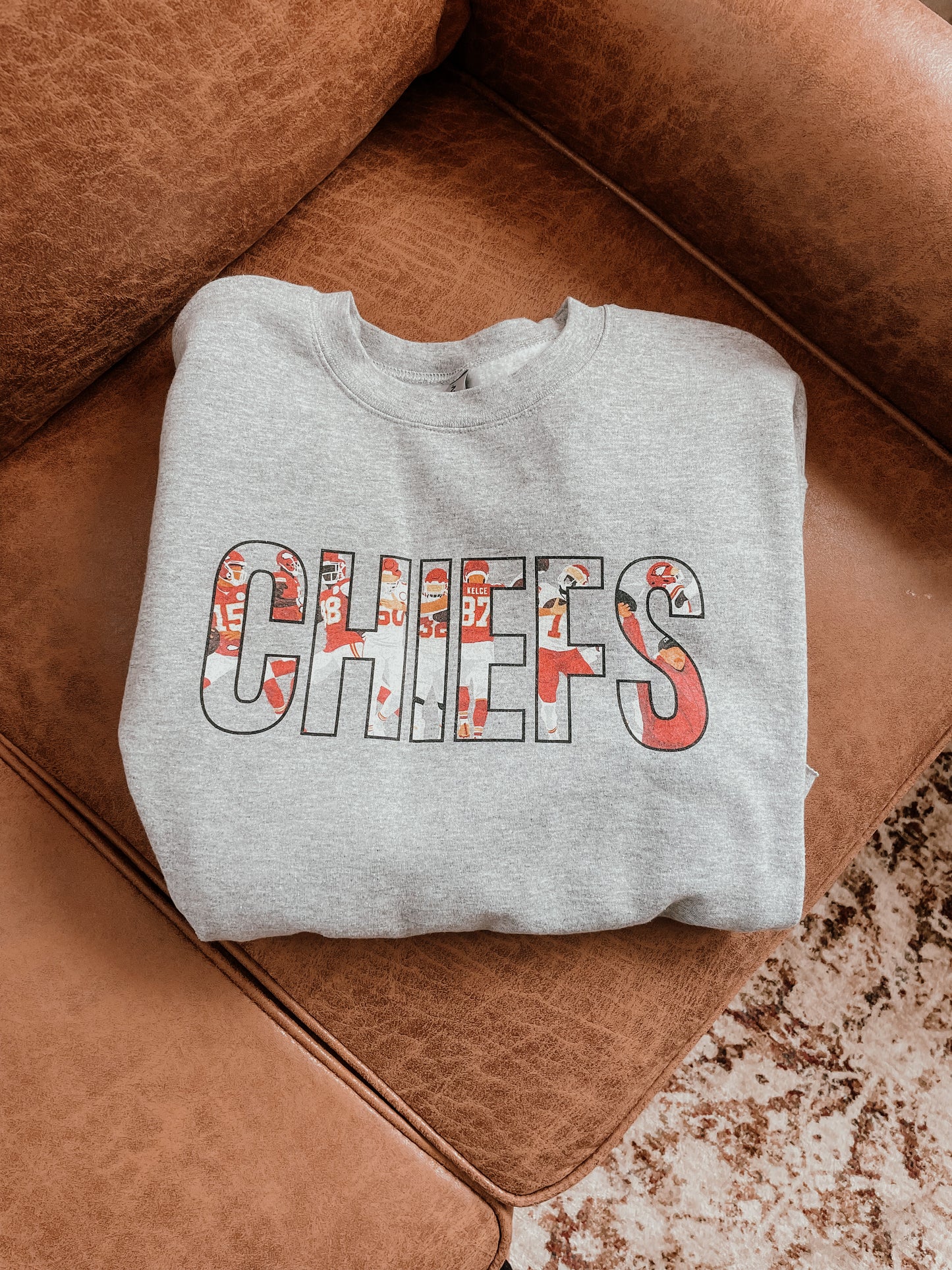 CHIEFS BUBBLE LETTER